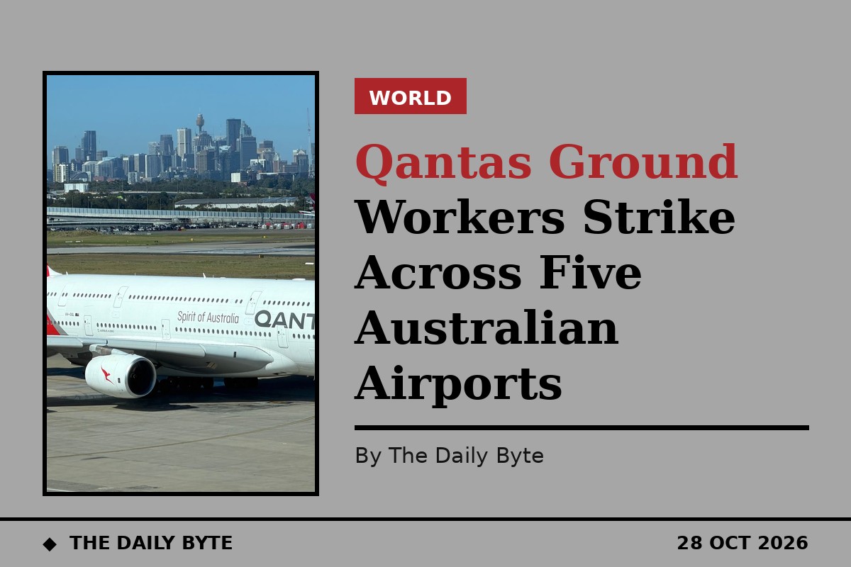 A Qantas Airbus A380 on the tarmac at Sydney Airport