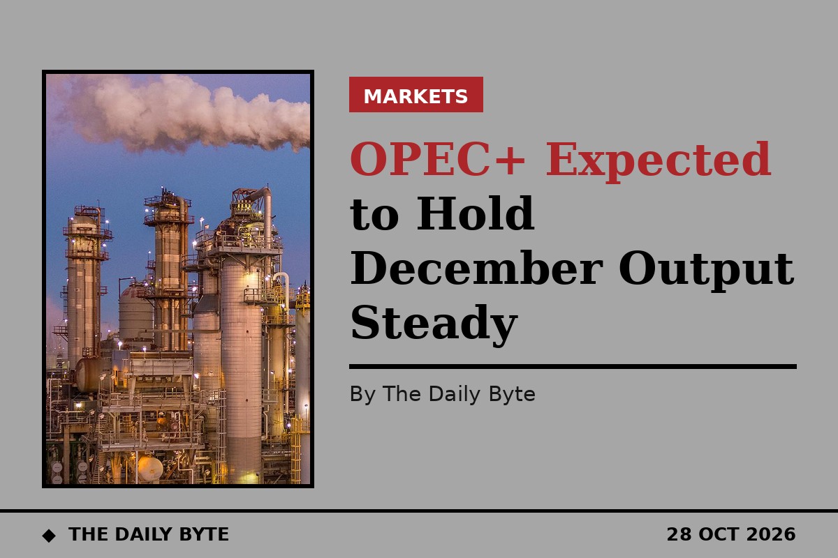 OPEC+ Expected to Hold December Output Steady