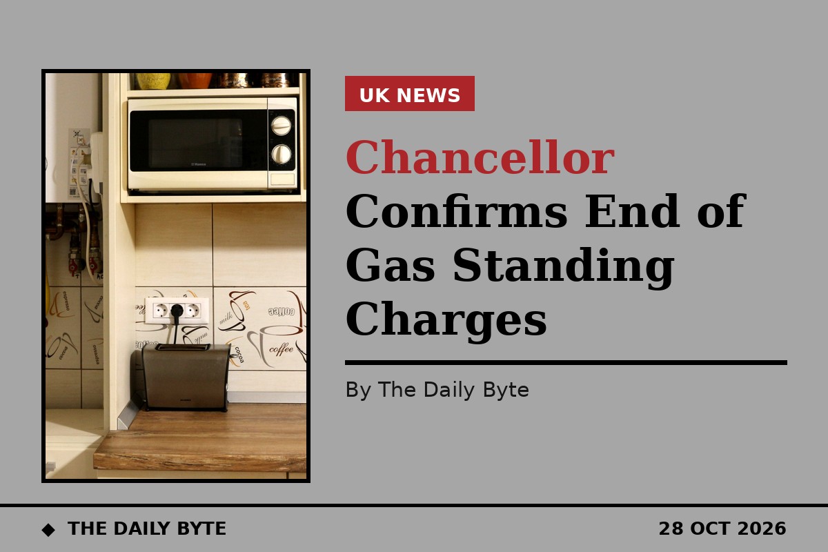 Domestic gas meter in a UK home