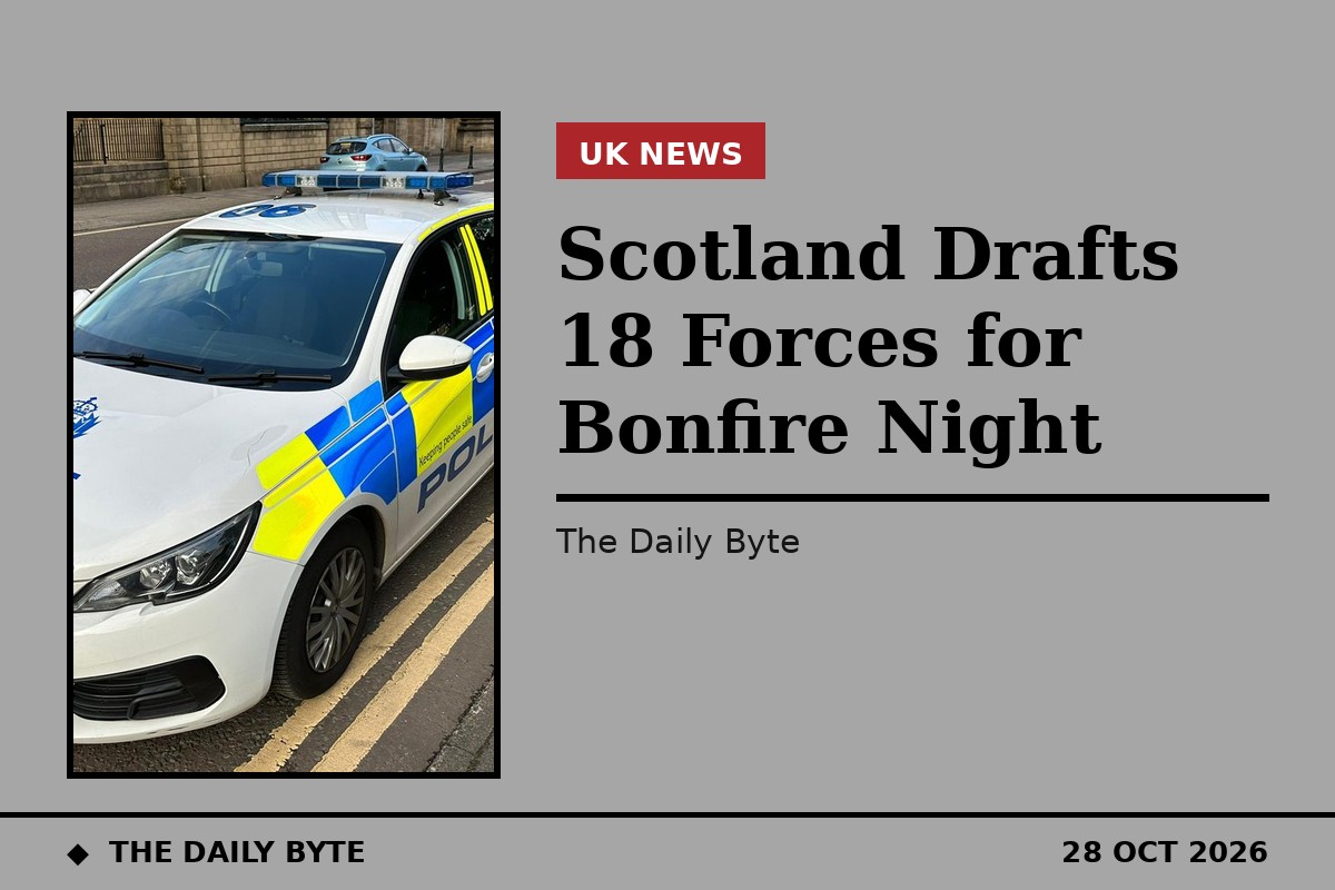 Scotland Drafts 18 Forces for Bonfire Night