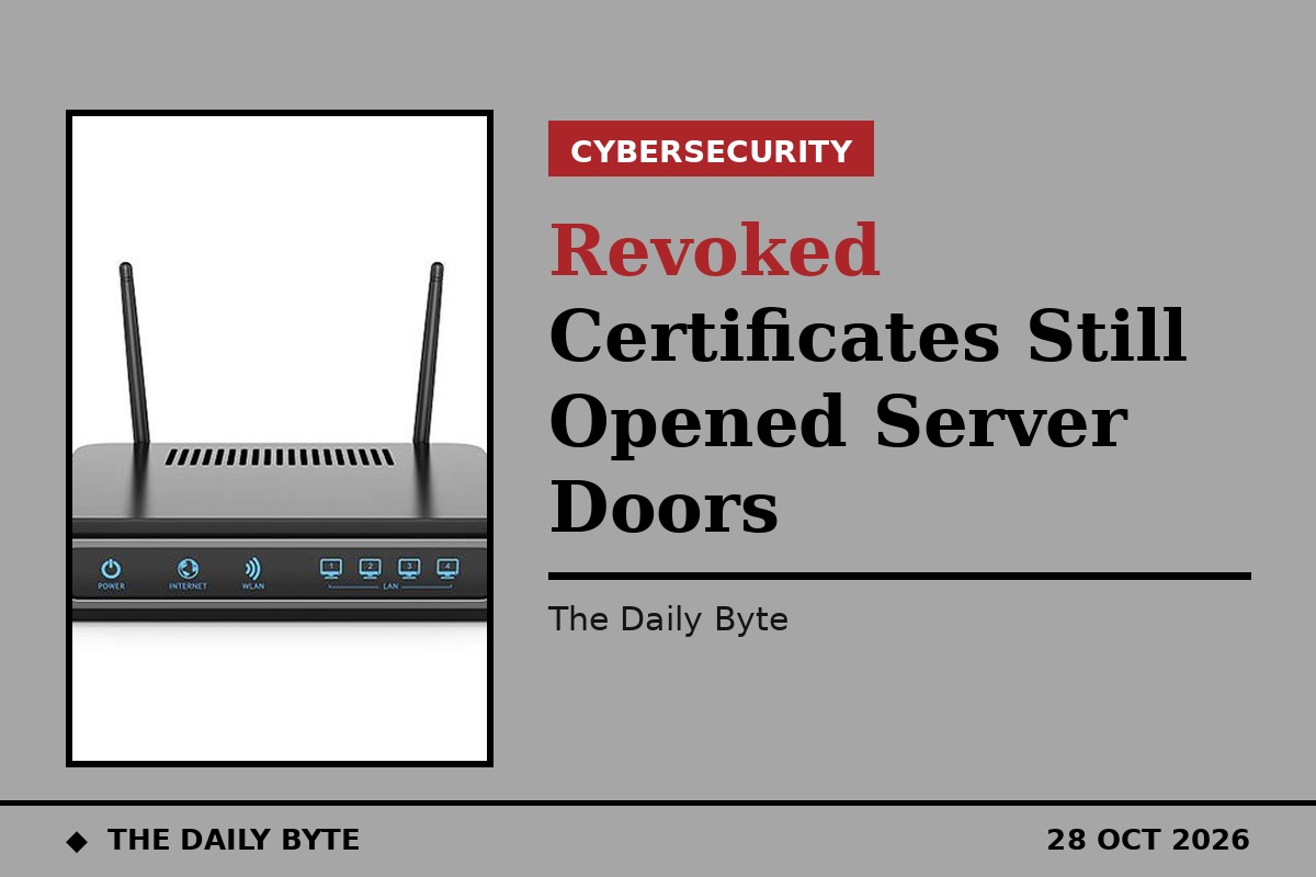 Revoked Certificates Still Opened Server Doors