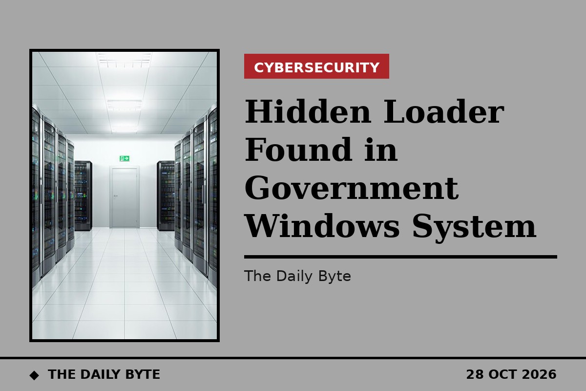 Hidden Loader Found in Government Windows System