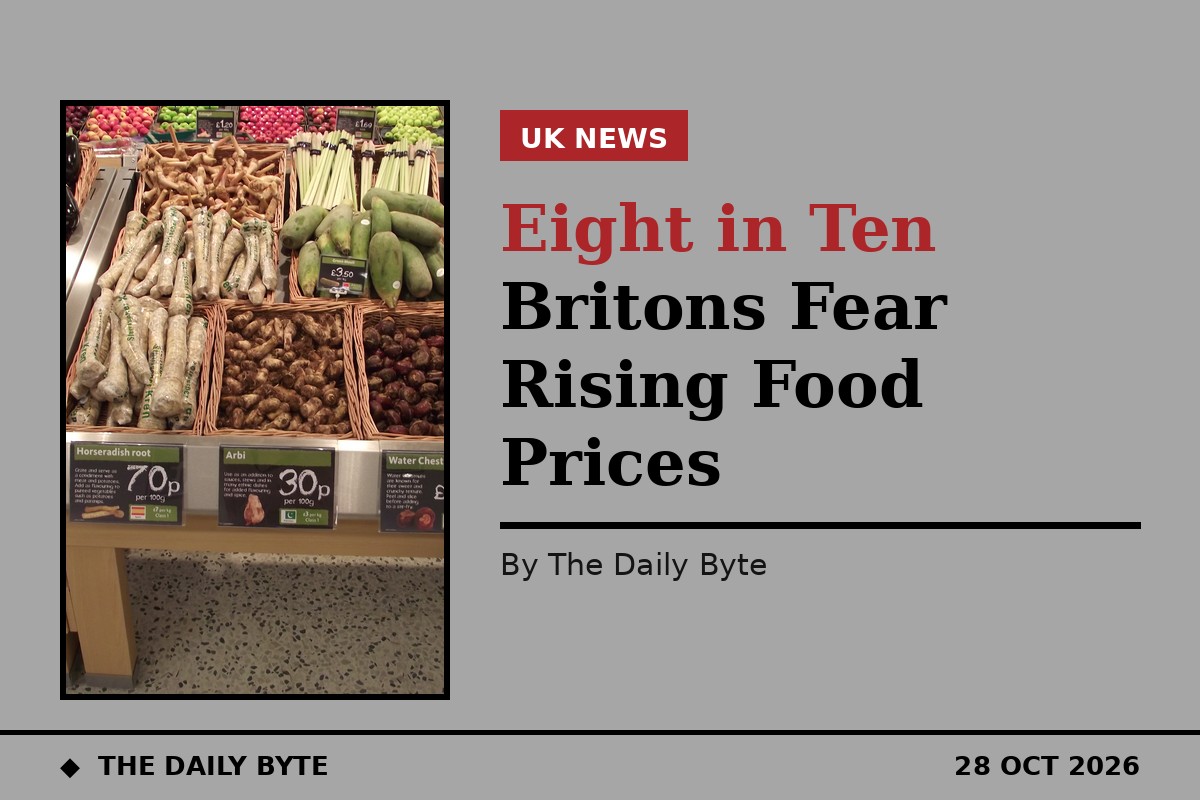 Eight in Ten Britons Fear Rising Food Prices
