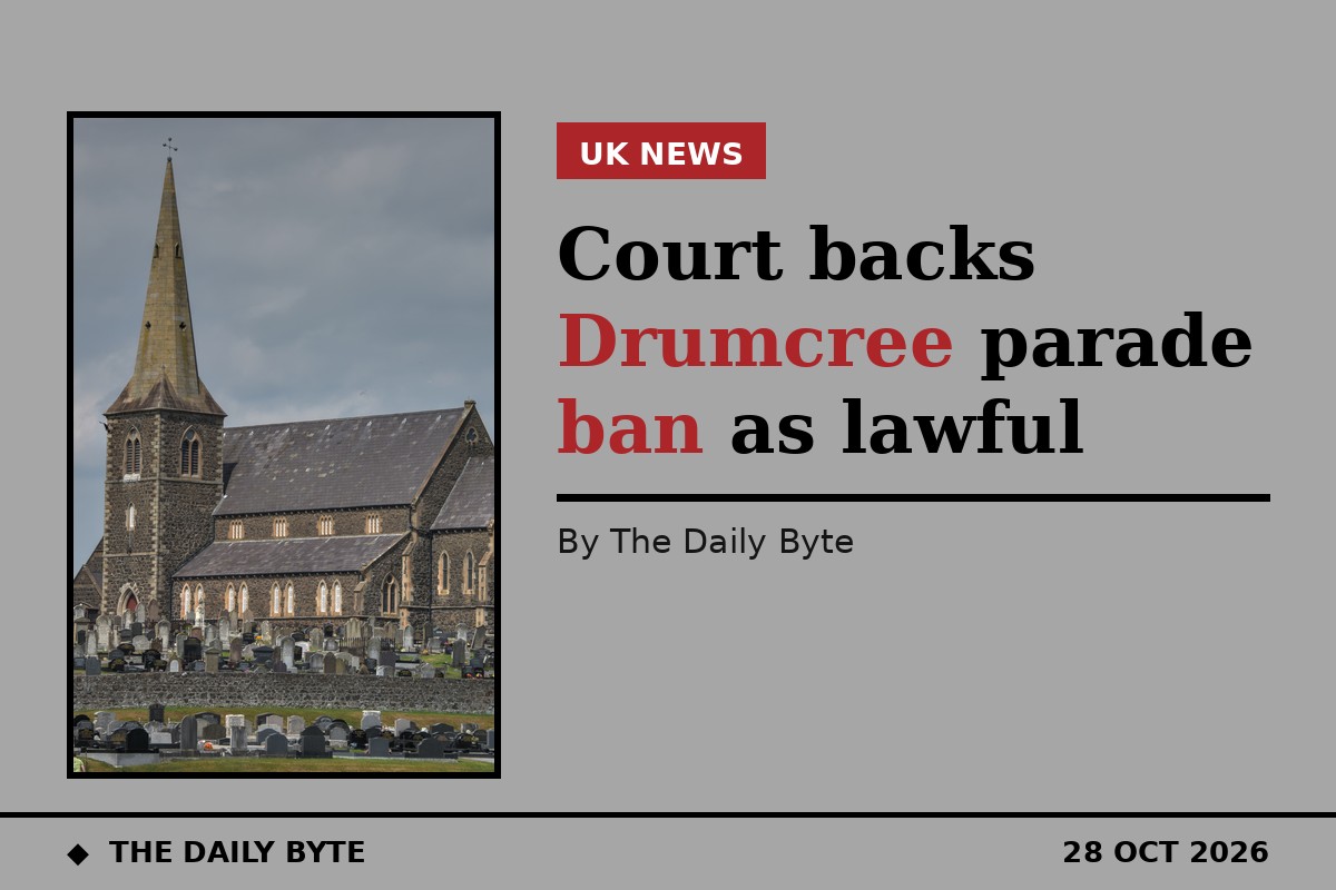 Court backs Drumcree parade ban as lawful