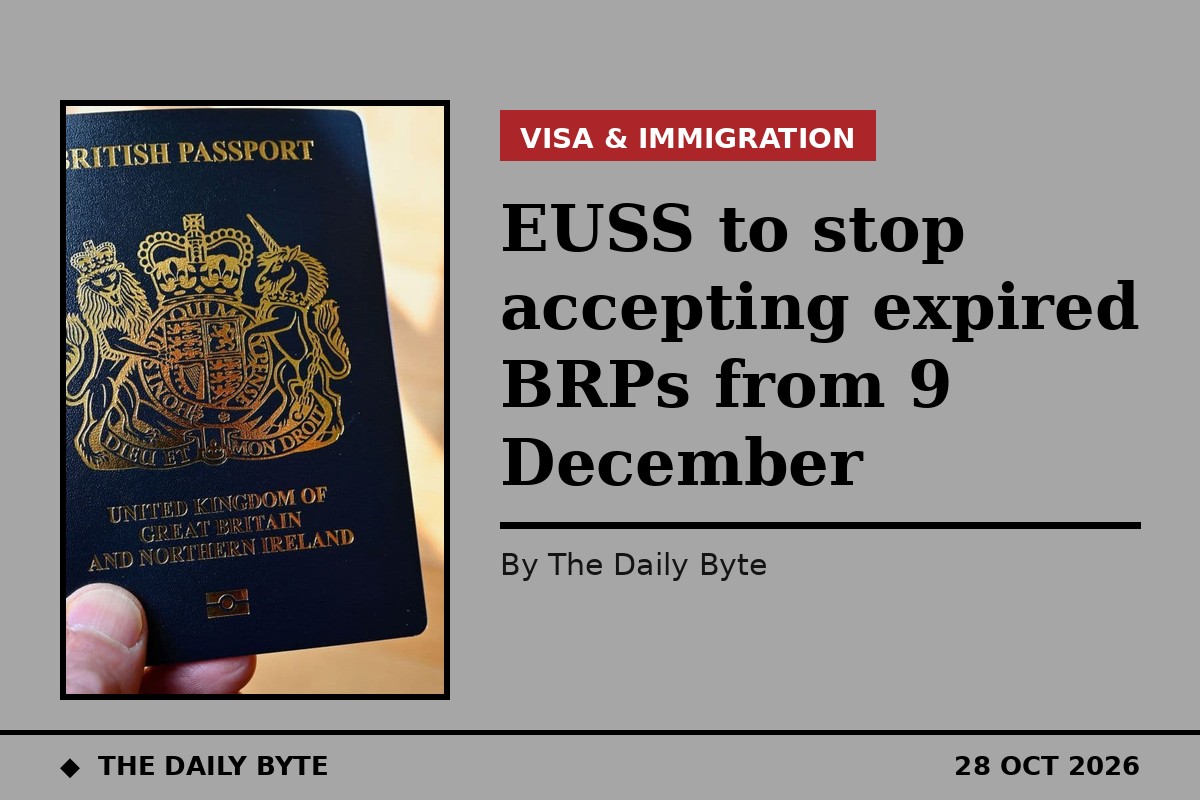 A British passport held in a hand