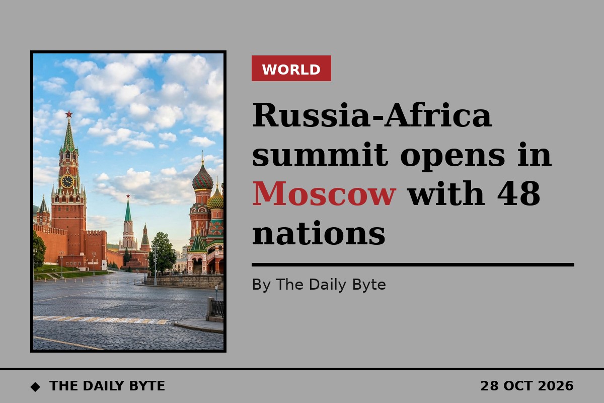 Russia-Africa summit opens in Moscow with 48 nations