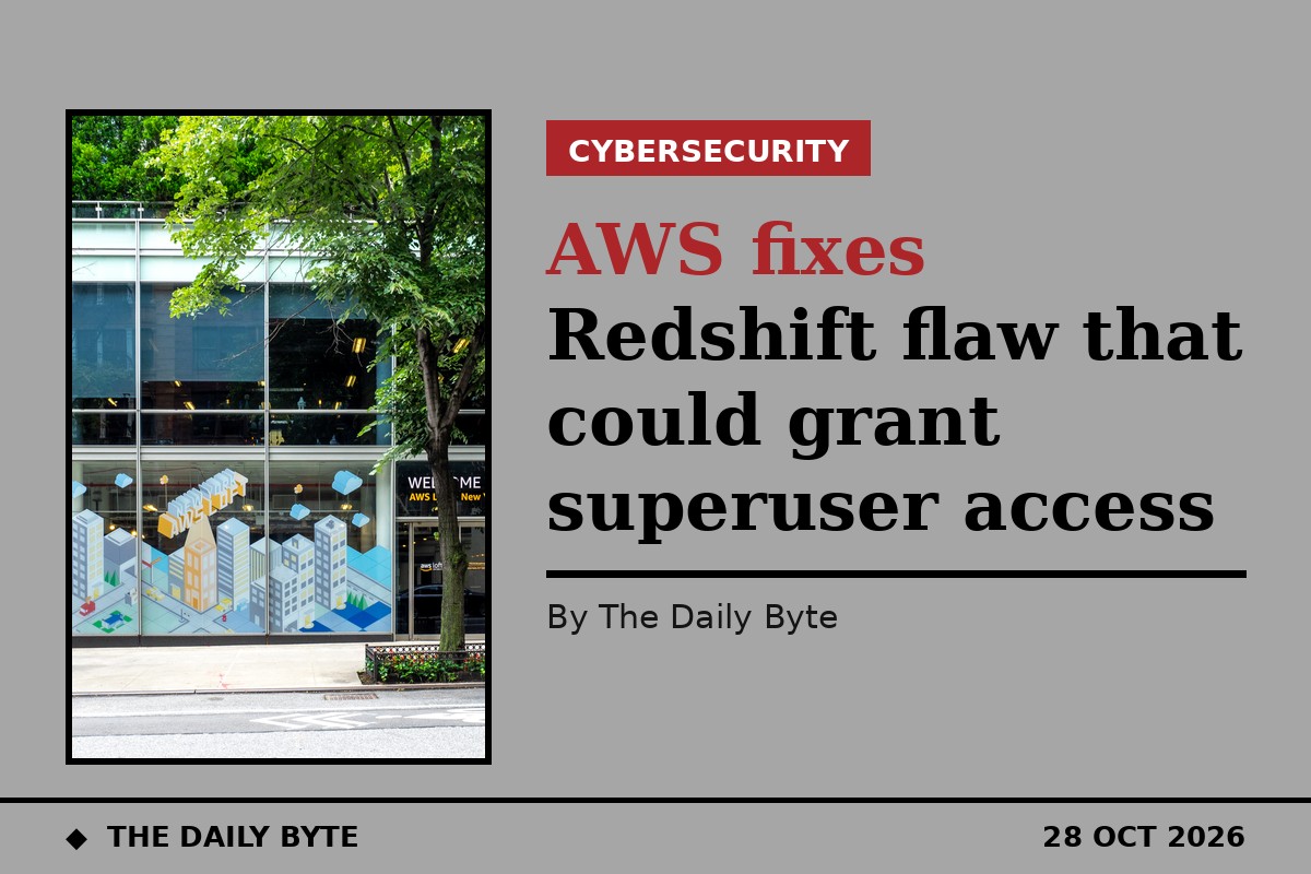 AWS fixes Redshift flaw that could grant superuser access
