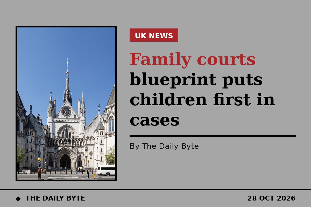 Family courts blueprint puts children first in cases