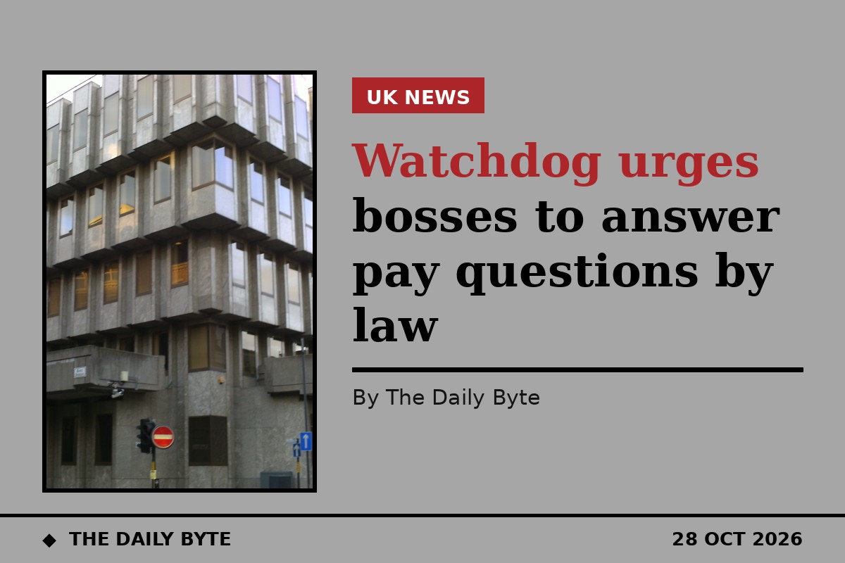 Watchdog urges bosses to answer pay questions by law