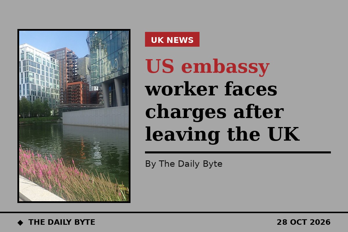 The United States embassy building at Nine Elms, London