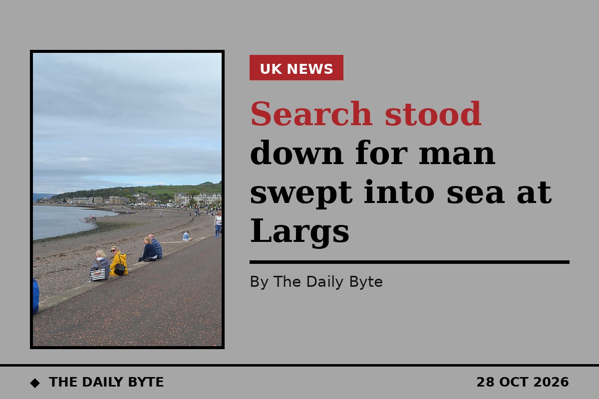 Largs seafront and promenade on the Firth of Clyde (generic illustration)