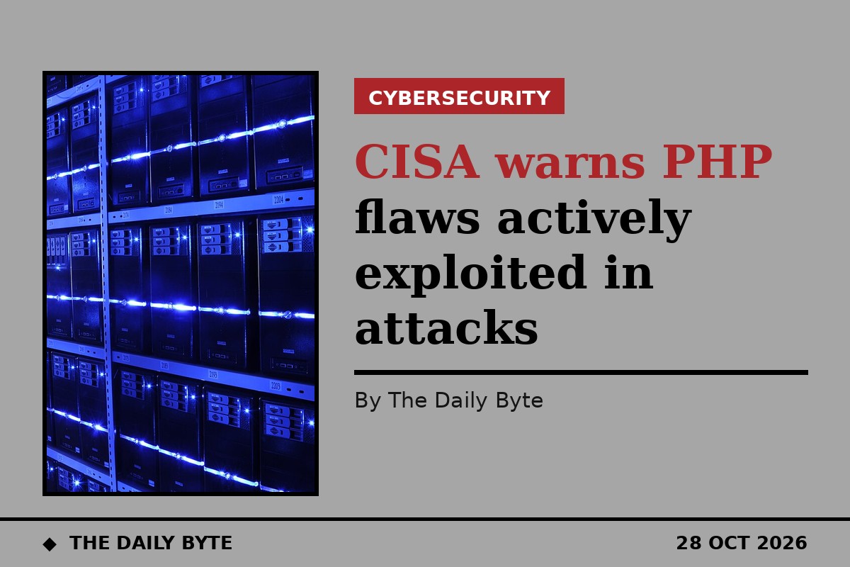 CISA warns PHP flaws actively exploited in attacks