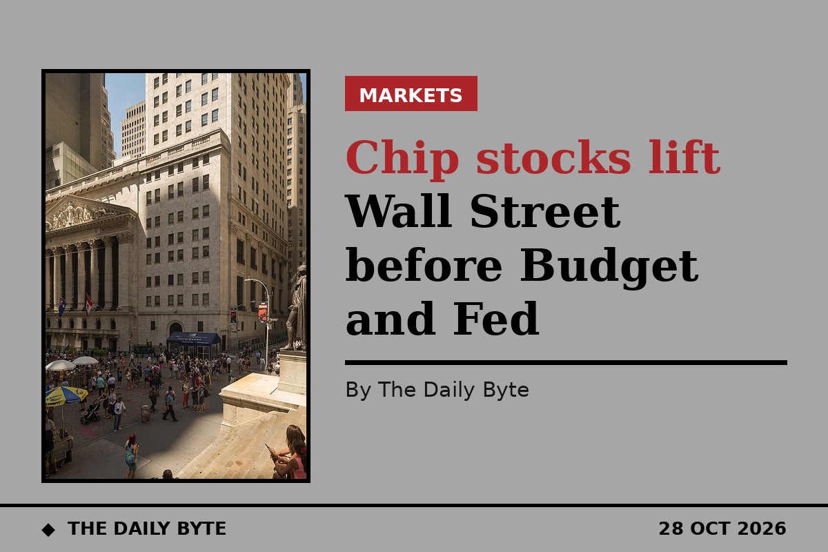 Chip stocks lift Wall Street before Budget and Fed