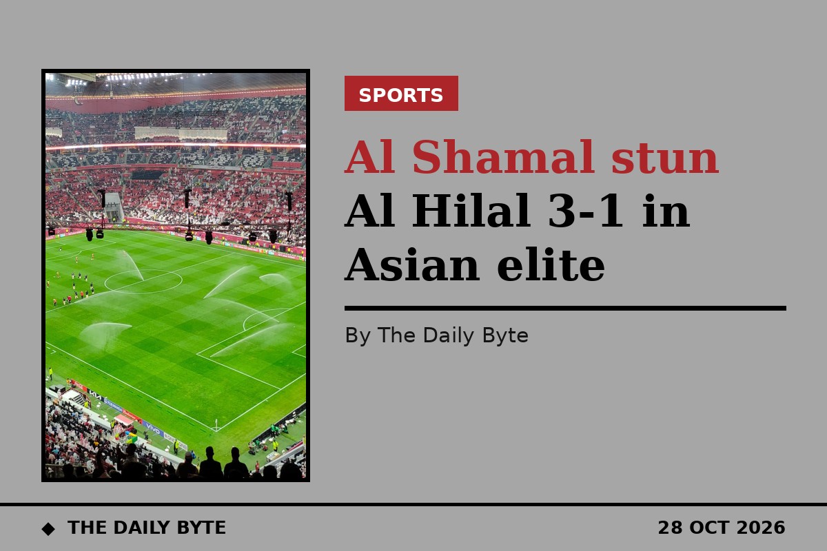 Al Shamal stun Al Hilal 3-1 in Asian elite