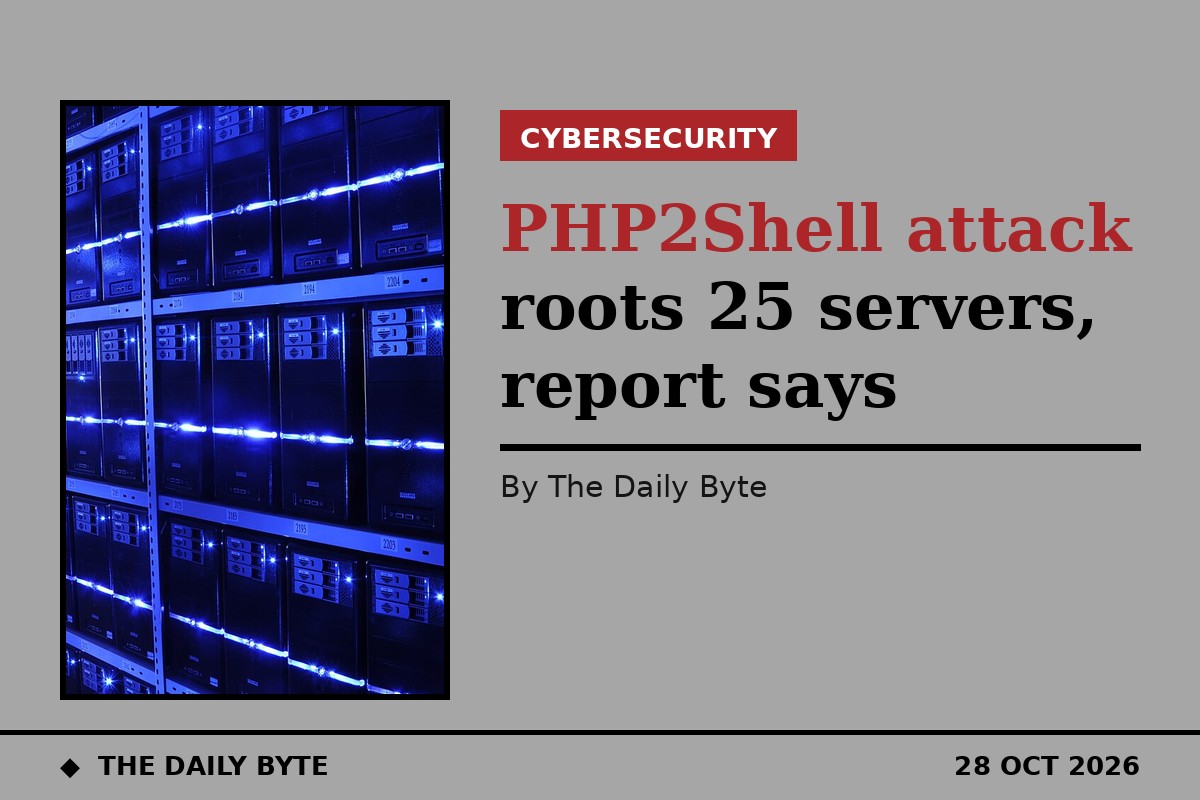 PHP2Shell attack roots 25 servers, report says