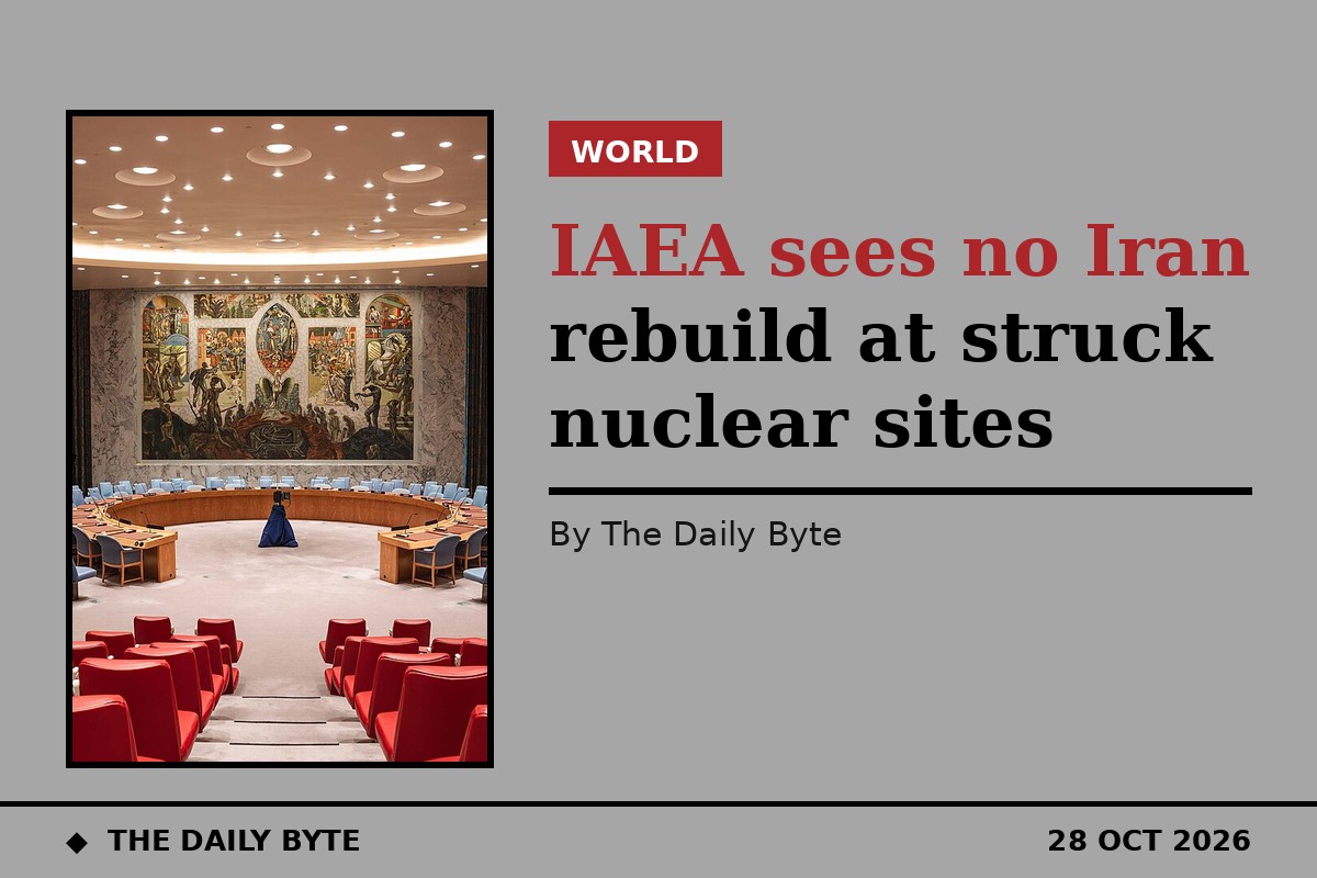 IAEA sees no Iran rebuild at struck nuclear sites