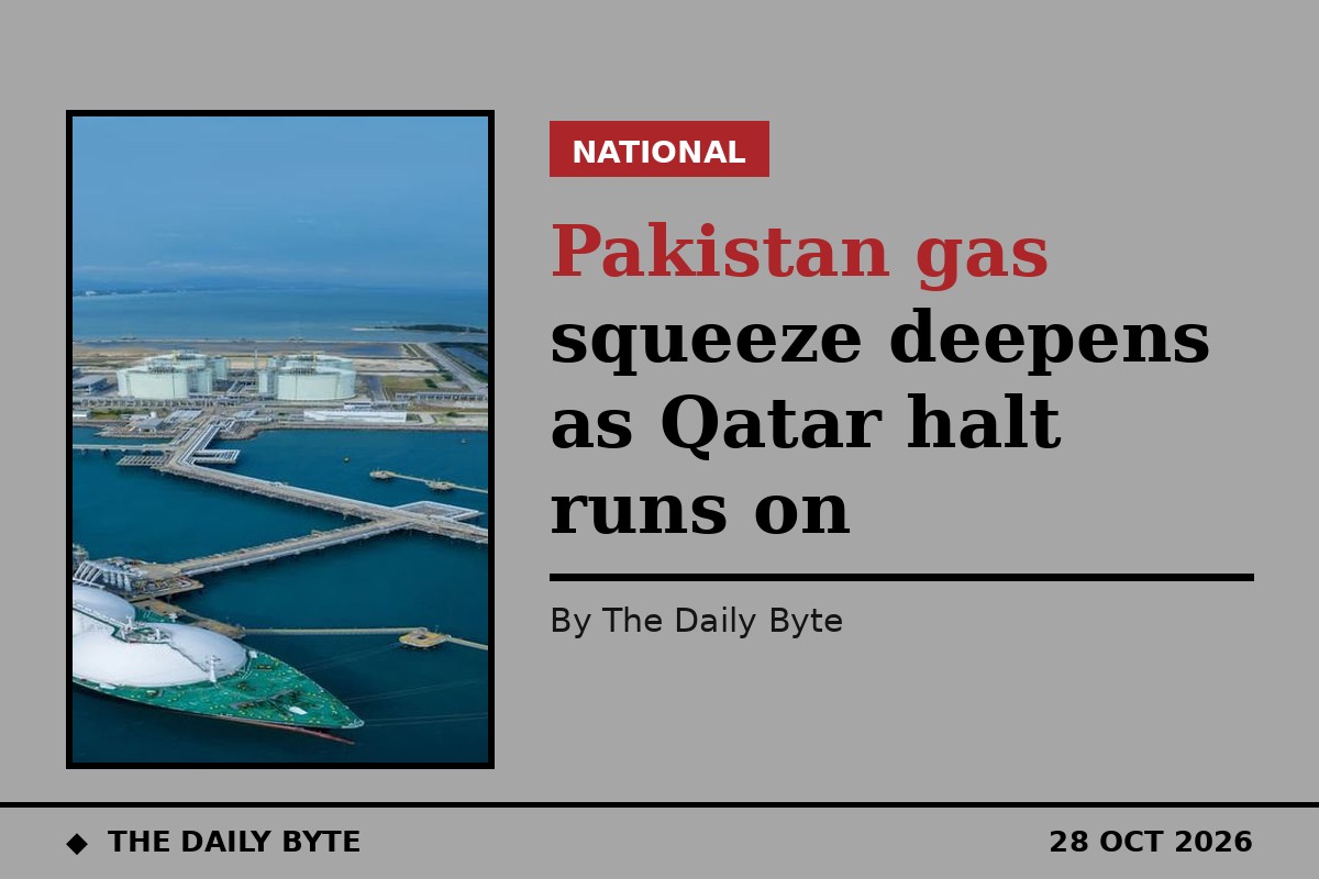 Pakistan gas squeeze deepens as Qatar halt runs on