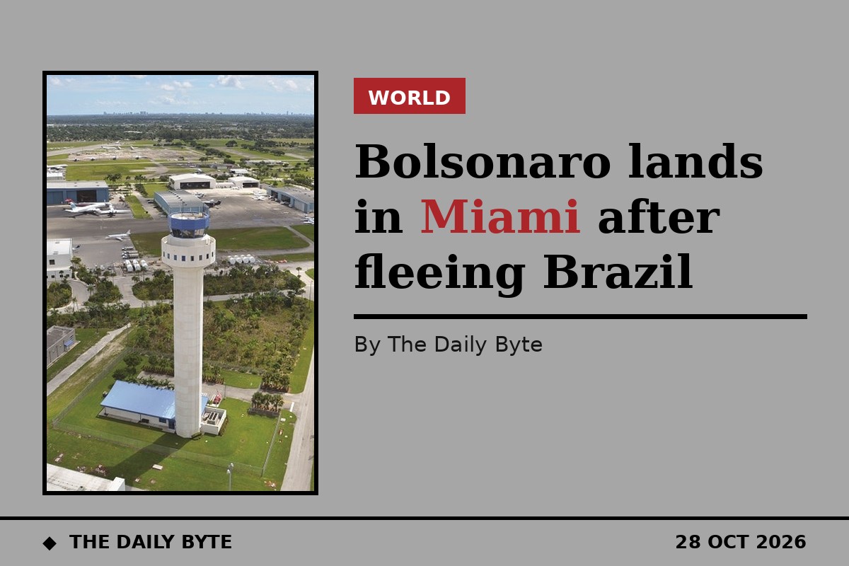 Bolsonaro lands in Miami after fleeing Brazil