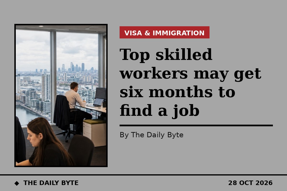Top skilled workers may get six months to find a job