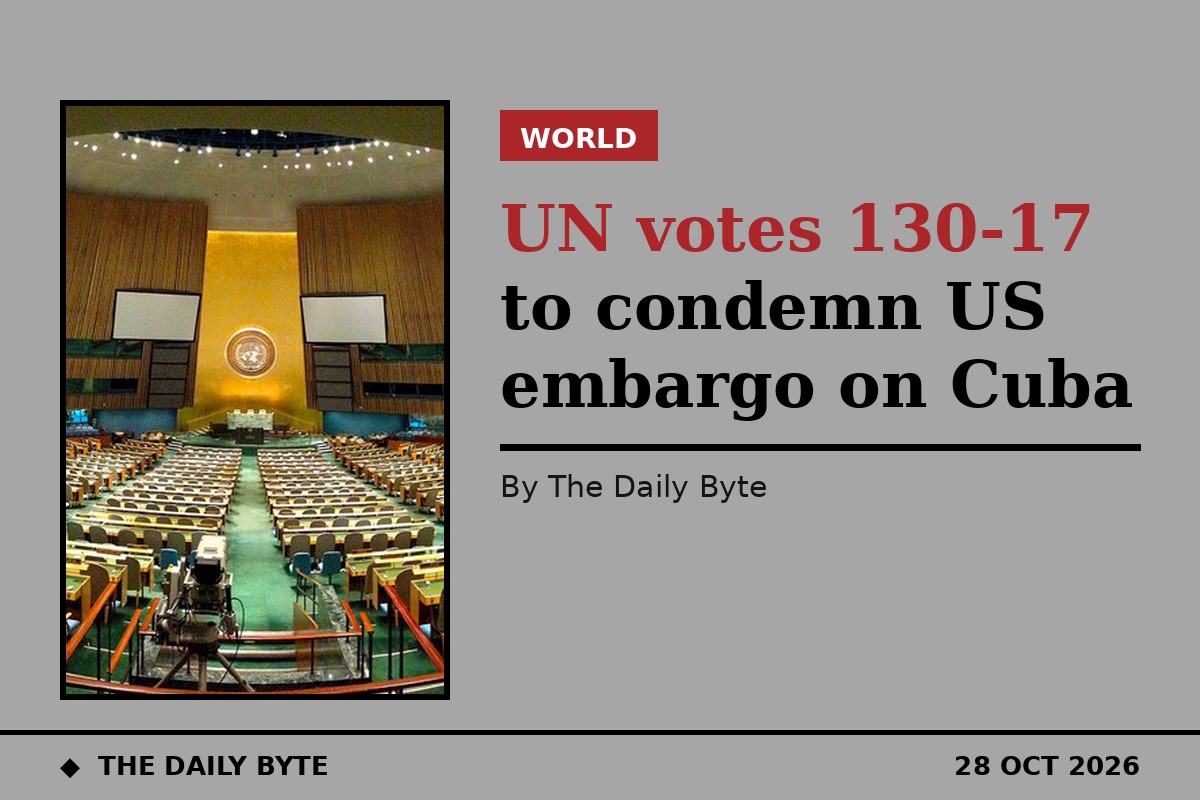 UN votes 130-17 to condemn US embargo on Cuba