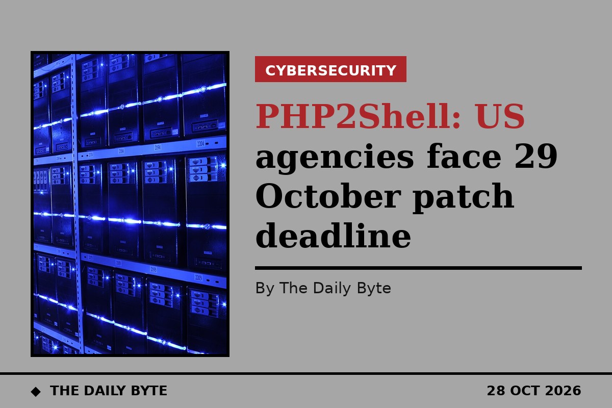 PHP2Shell: US agencies face 29 October patch deadline