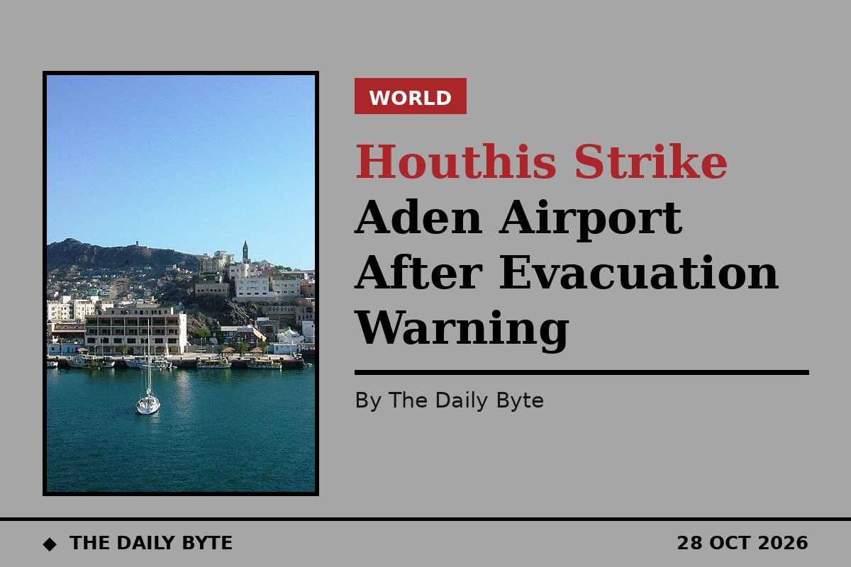 Houthis Strike Aden Airport After Evacuation Warning