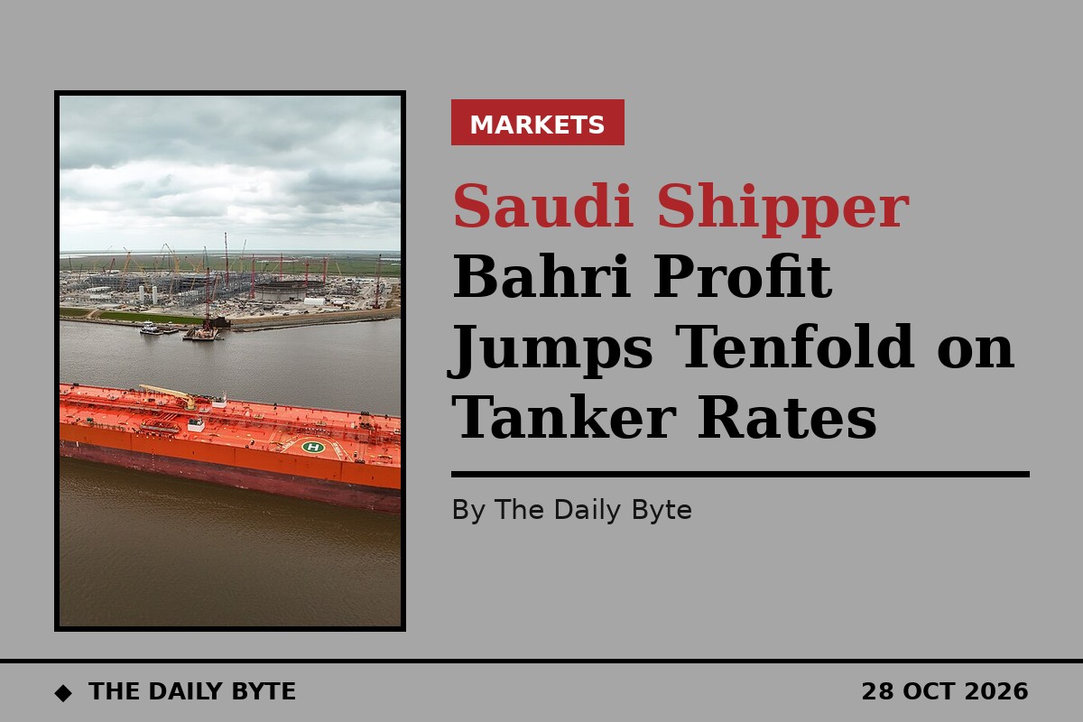 Saudi Shipper Bahri Profit Jumps Tenfold on Tanker Rates