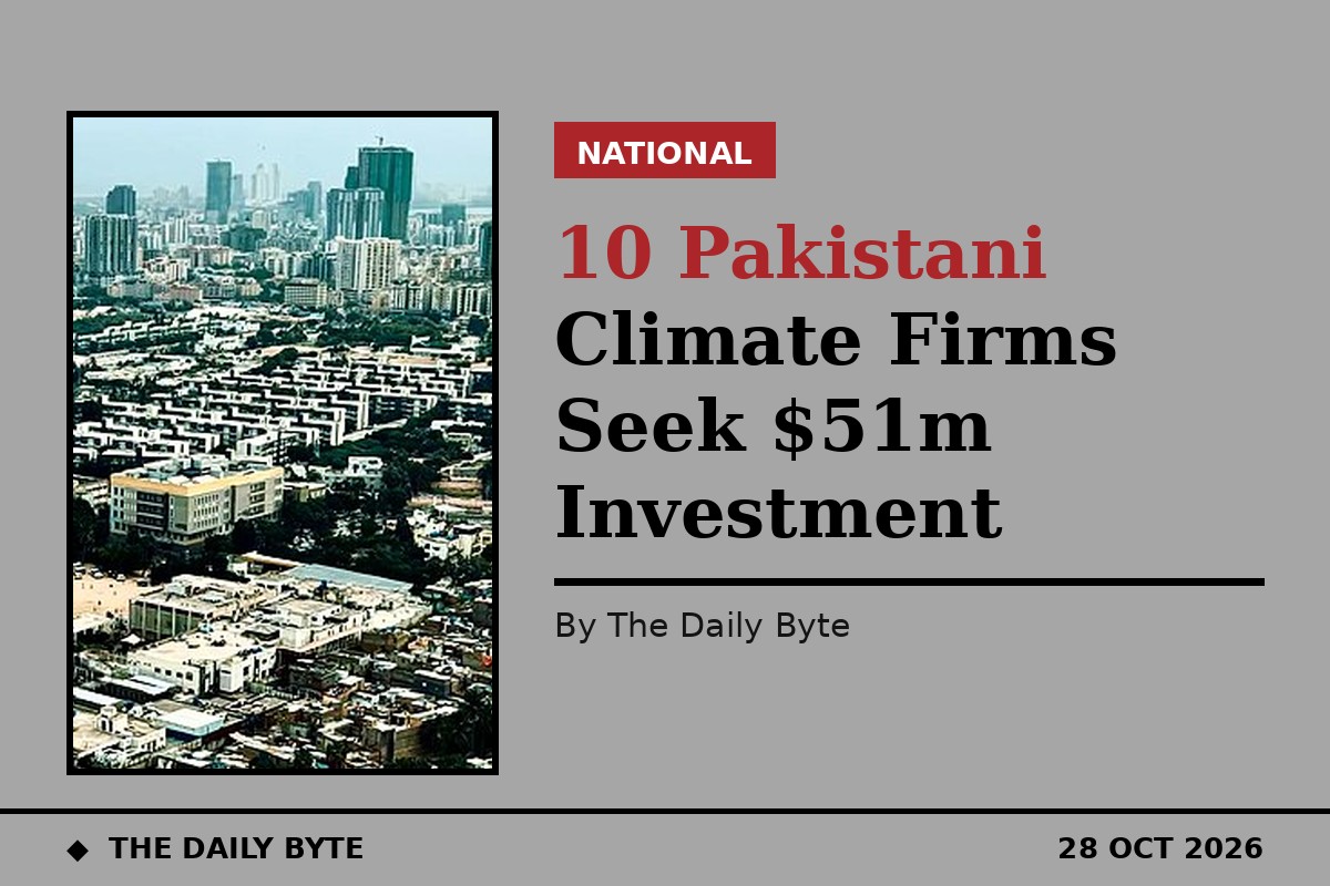 10 Pakistani Climate Firms Seek $51m Investment