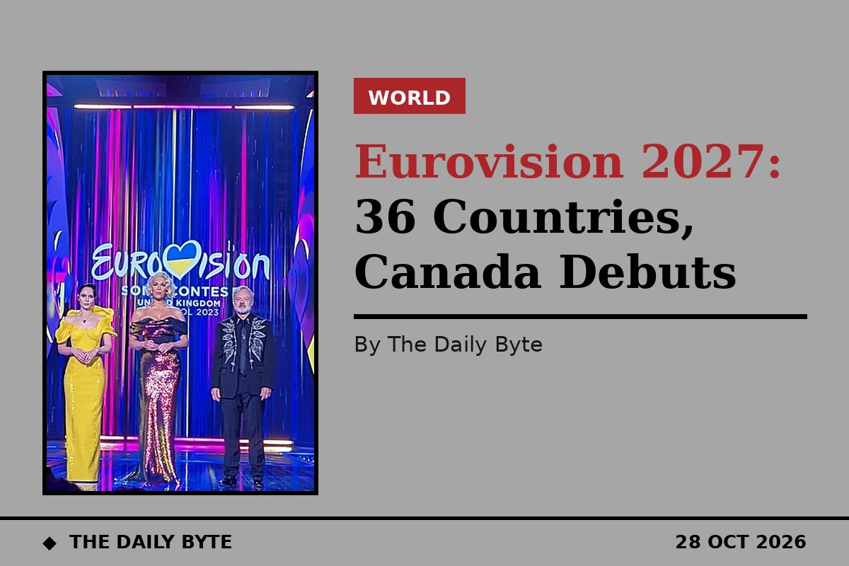 Eurovision 2027: 36 Countries, Canada Debuts