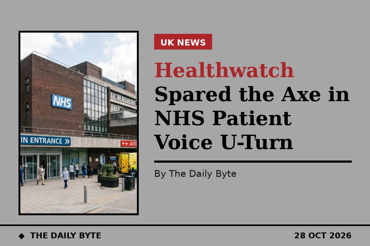 Healthwatch Spared the Axe in NHS Patient Voice U-Turn