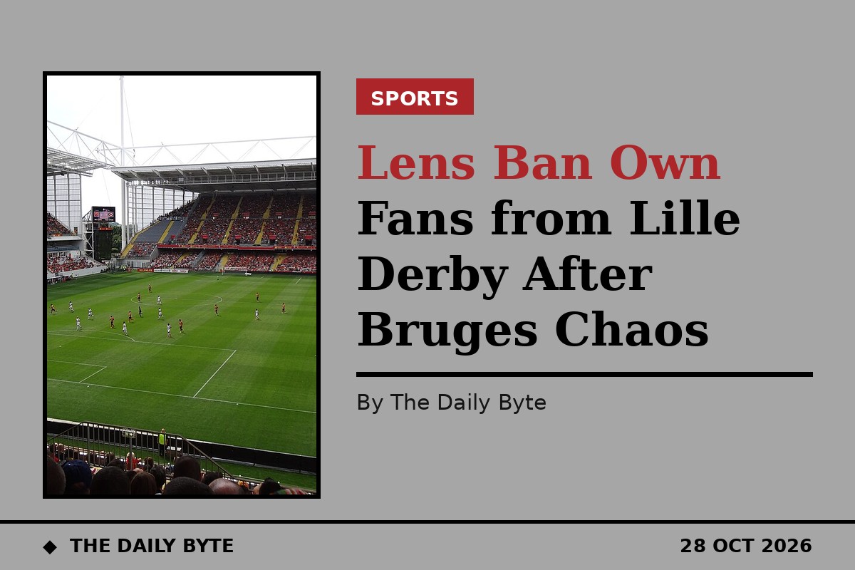 Lens Ban Own Fans from Lille Derby After Bruges Chaos