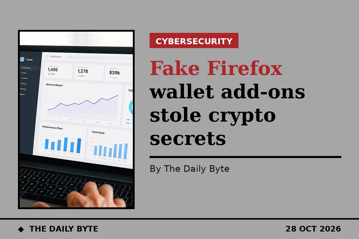 Fake Firefox wallet add-ons stole crypto secrets