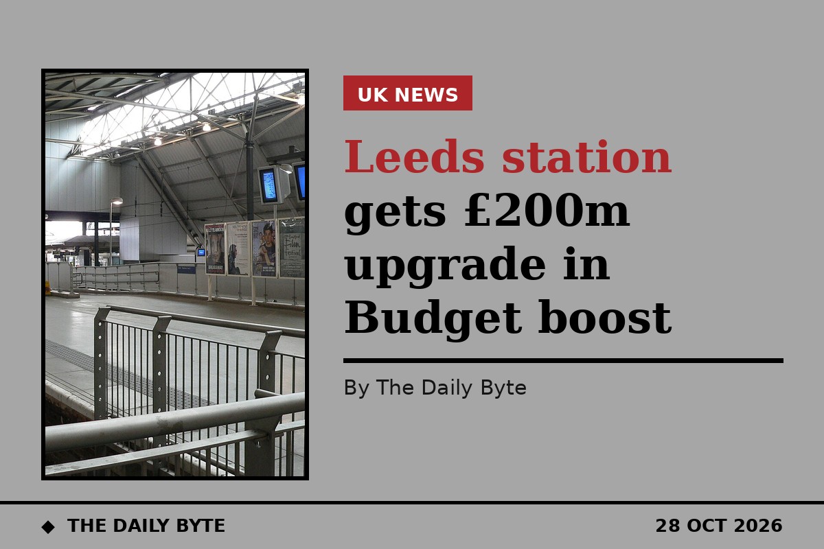 Leeds station gets £200m upgrade in Budget boost