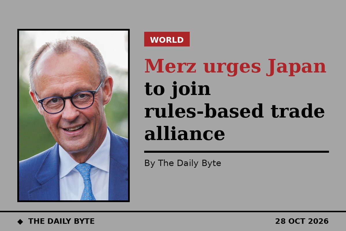 Merz urges Japan to join rules-based trade alliance