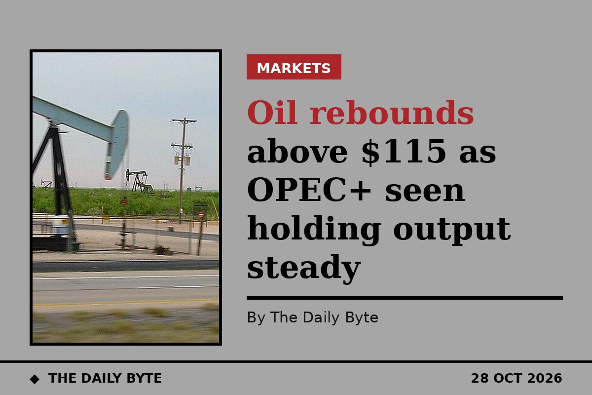 Oil rebounds above $115 as OPEC+ seen holding output steady