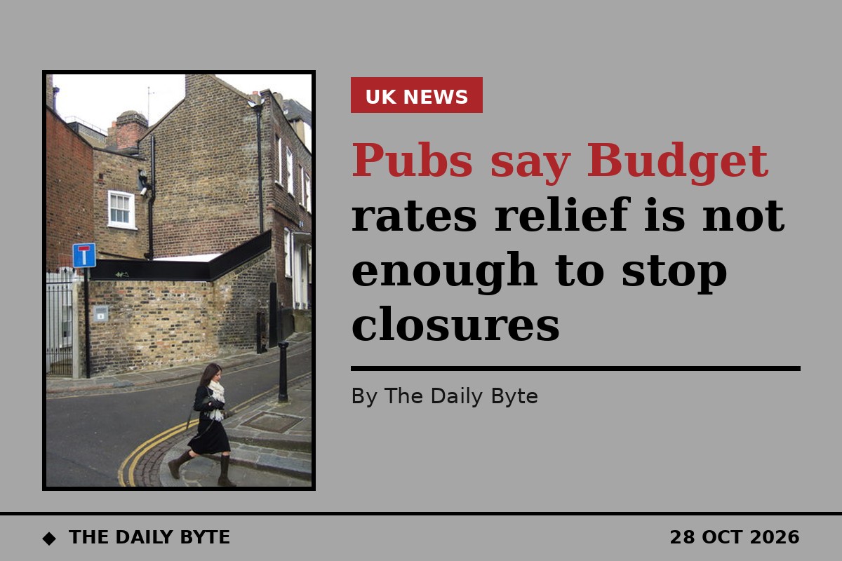 Pubs say Budget rates relief is not enough to stop closures