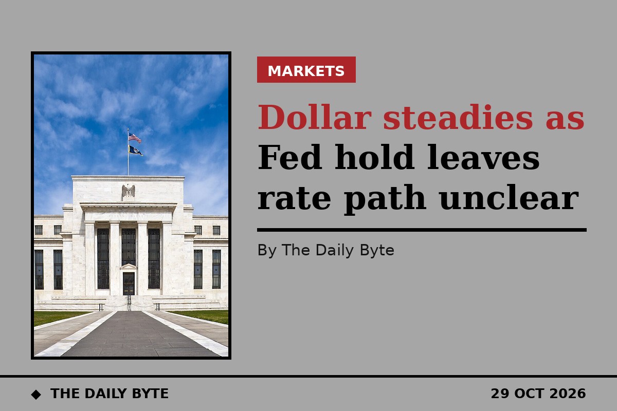 Dollar steadies as Fed hold leaves rate path unclear