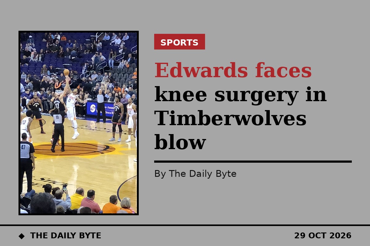 Edwards faces knee surgery in Timberwolves blow