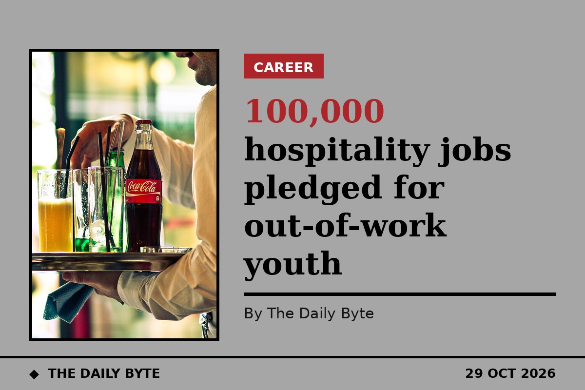 100,000 hospitality jobs pledged for out-of-work youth