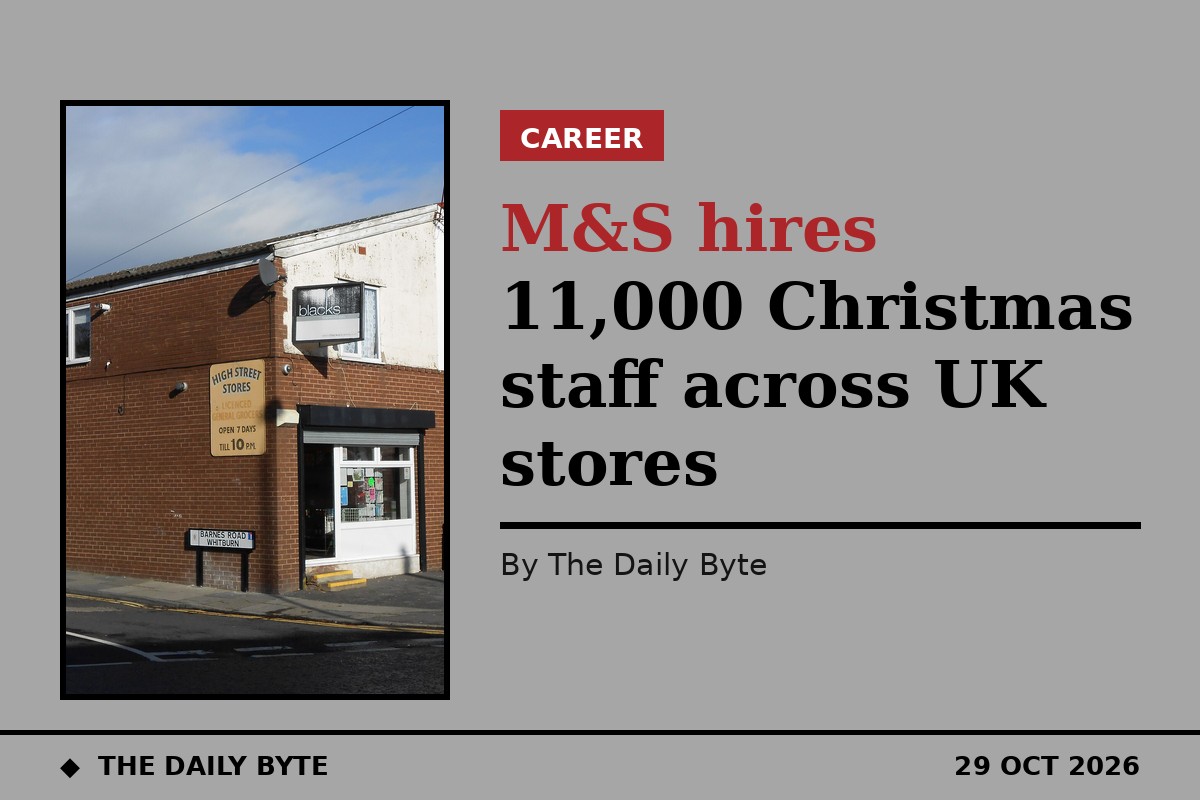 M&S hires 11,000 Christmas staff across UK stores