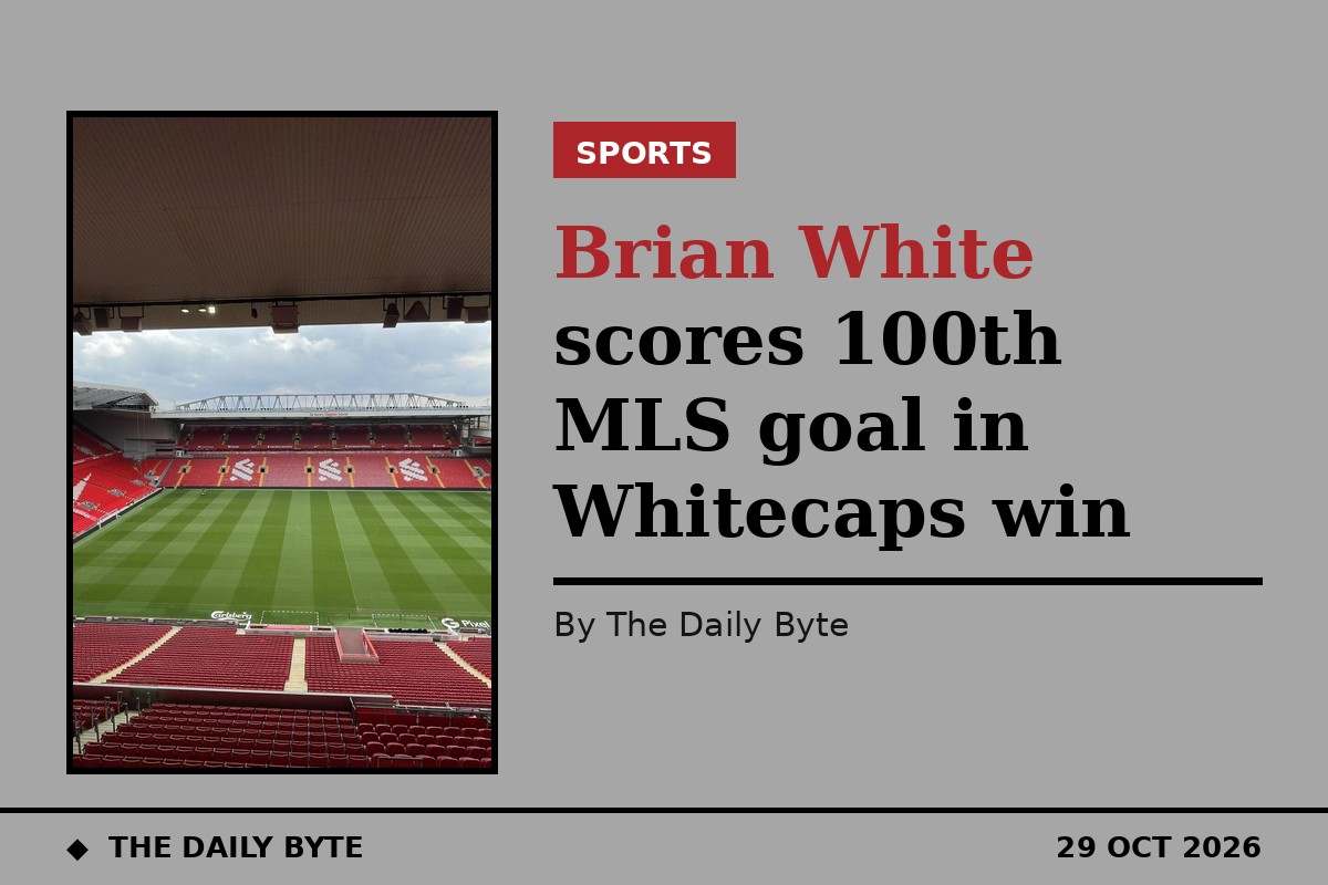 Brian White scores 100th MLS goal in Whitecaps win