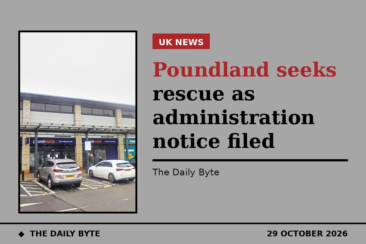 Poundland and Poundworld storefronts in Seacroft, Leeds (file photo)