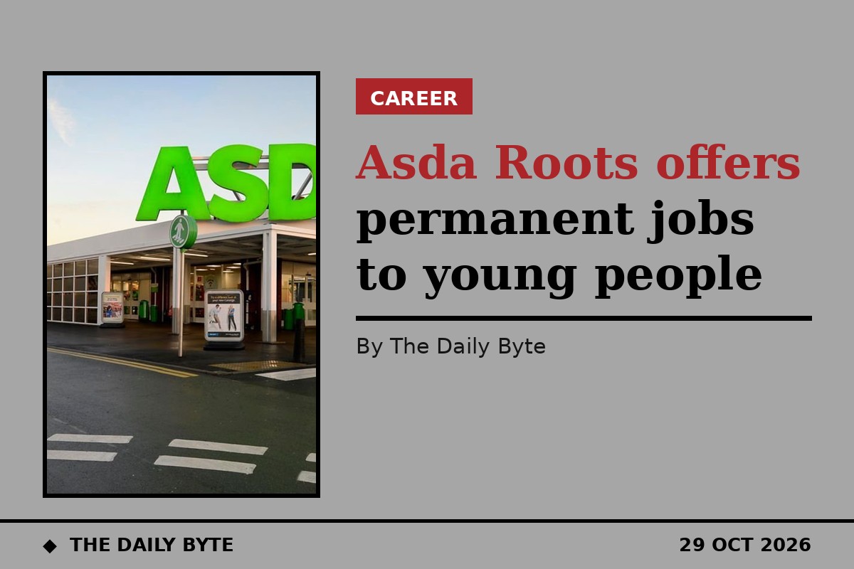 Asda Roots offers permanent jobs to young people