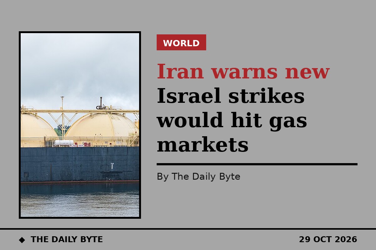 Iran warns new Israel strikes would hit gas markets