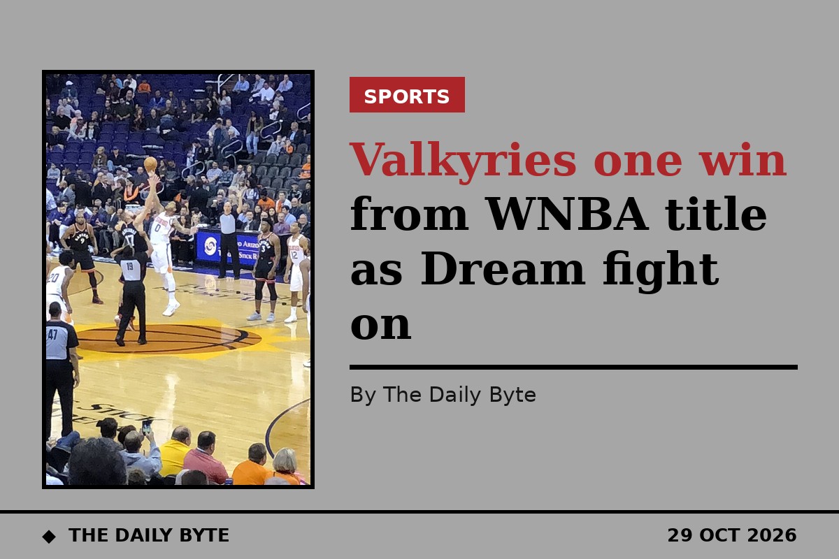 Valkyries one win from WNBA title as Dream fight on