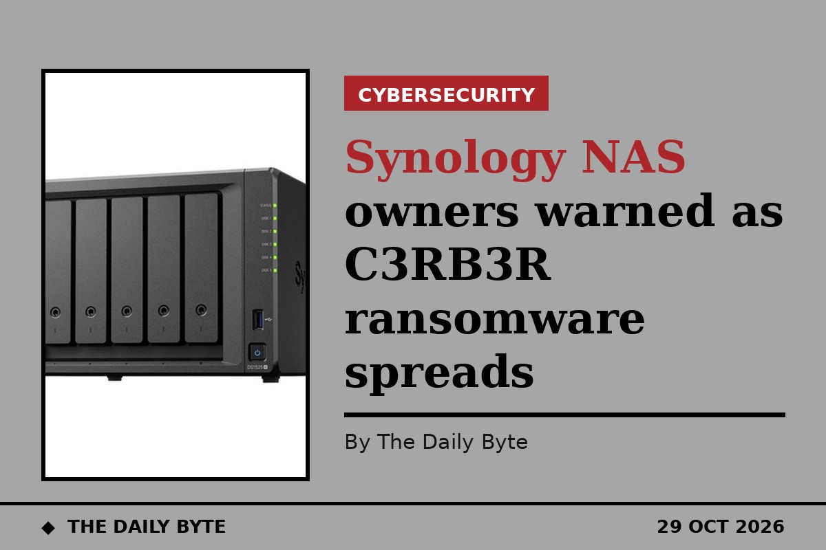 Synology NAS owners warned as C3RB3R ransomware spreads