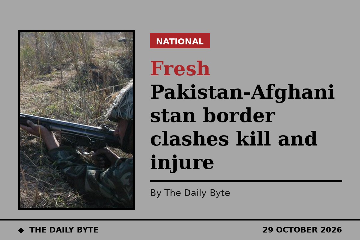 Fresh Pakistan-Afghanistan border clashes kill and injure